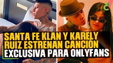 Karely Ruiz y Santa Fe Klan estrenan video para OnlyFans